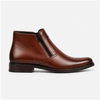 Tan / Brown Side-Zip Ankle Boot